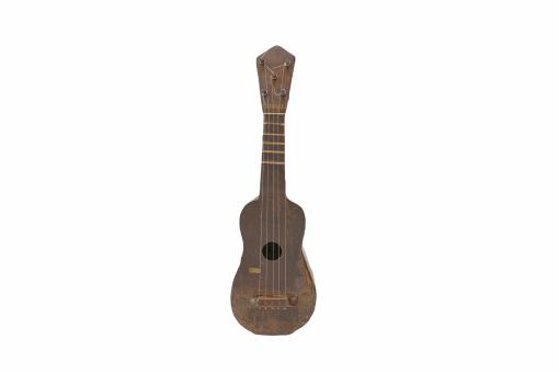 A small guitar-like instrument