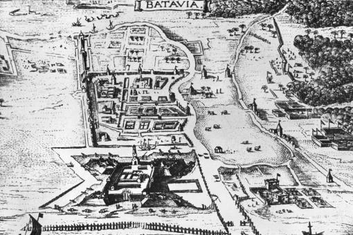 A map of Batavia